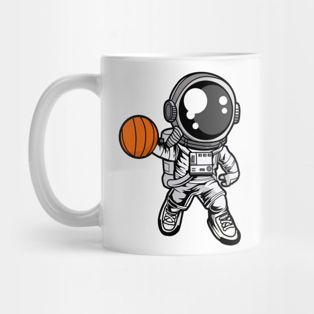 Astronaut Basketball by ArtisticParadigms